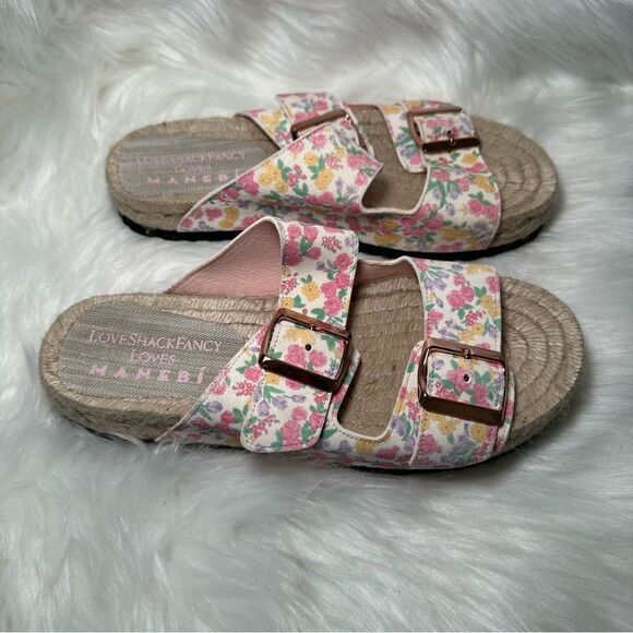 NWOT LoveShackFancy x Manebi Nordic Sandals - Picture 5 of 8